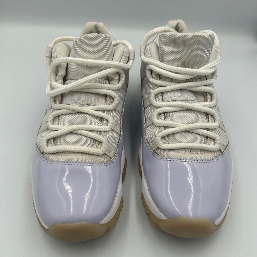 Jordan 11 Retro Low Women 12 Pure Violet AH7860-101 Patent Leather Gum Sole